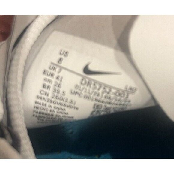 Nike TW '13 Shoe Tiger Woods Mens 8 Photon Dust Iron Grey Golf Spike waterproof - Picture 8 of 9